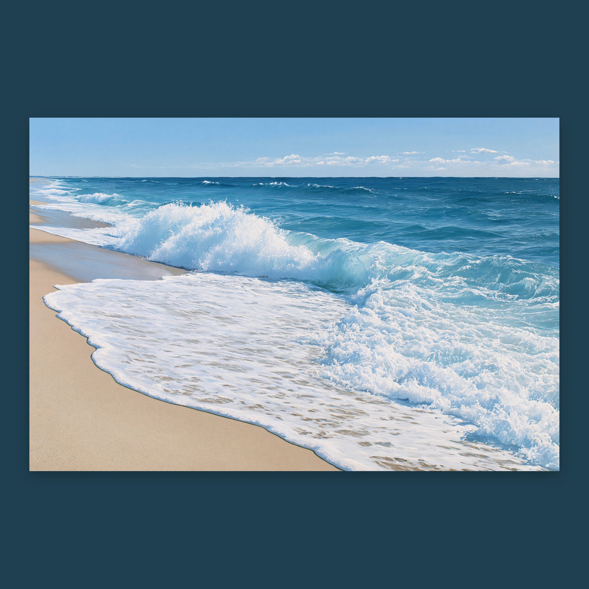 Wave Break at Shore flat lay