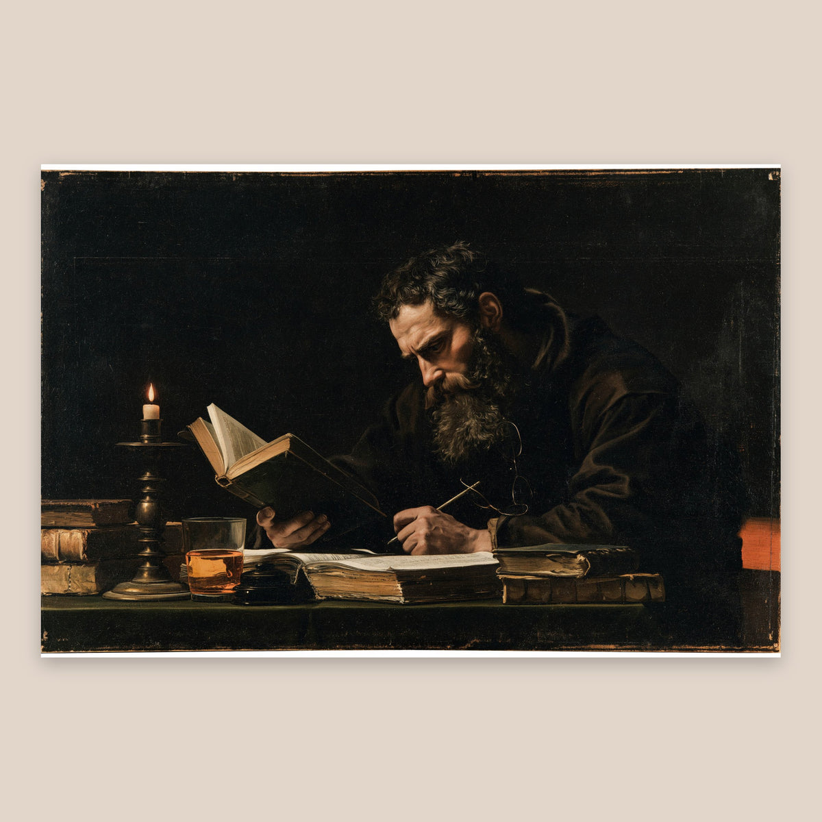 Marginalia flat lay