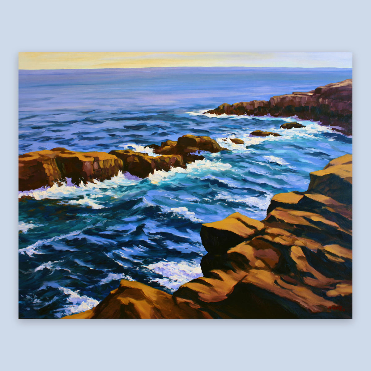 Rugged Sea Cliffs flat lay