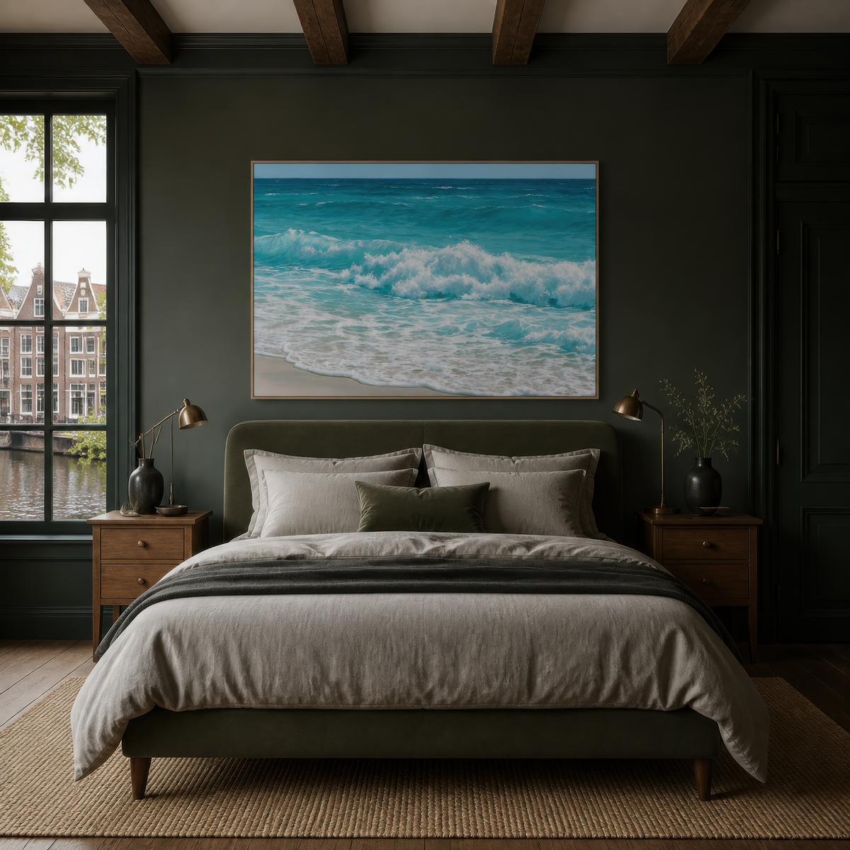 Turquoise Surf – Coastal Wall Art