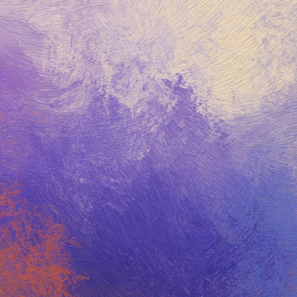 Orange and Purple Cloud Abstract close-up detail