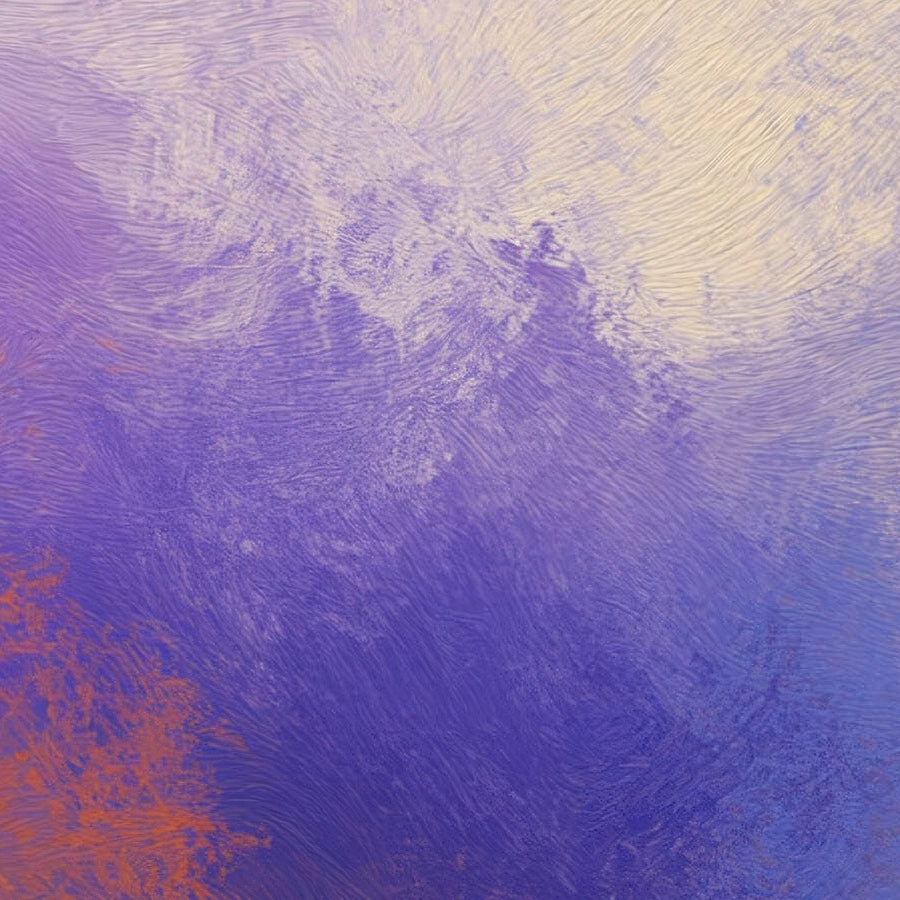 Orange and Purple Cloud Abstract – Abstract Wall Art