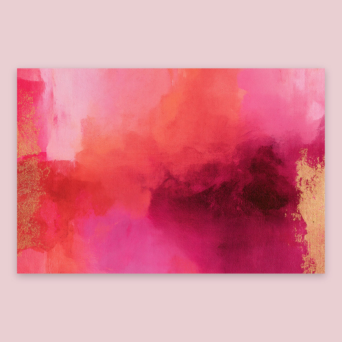 Magenta and Burgundy Cloud Abstract flat lay
