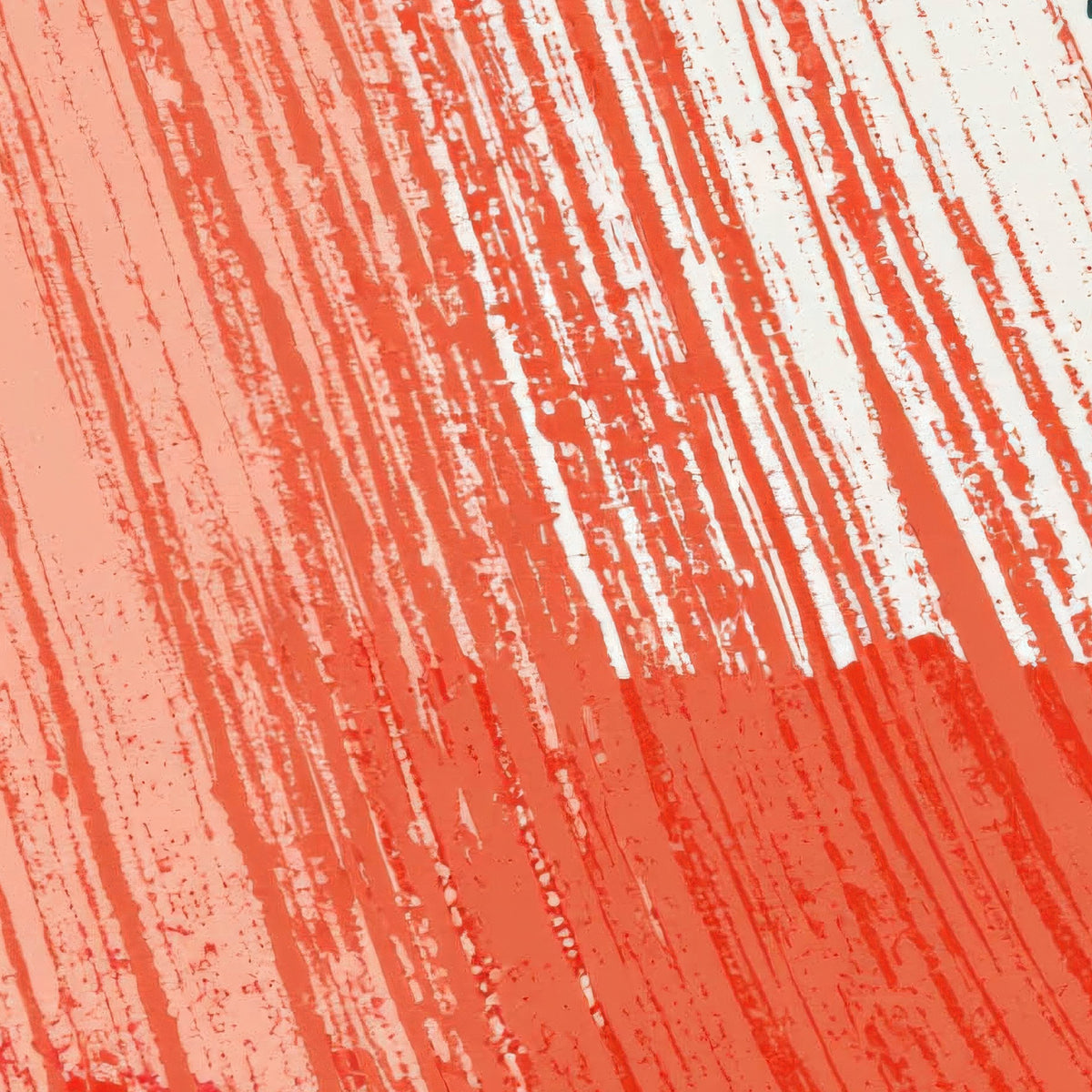 Red and Teal Brushstroke Abstract close-up detail