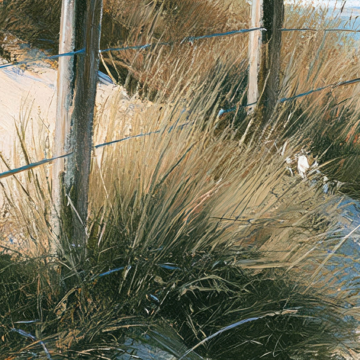 Dune Path to the Sea close-up detail