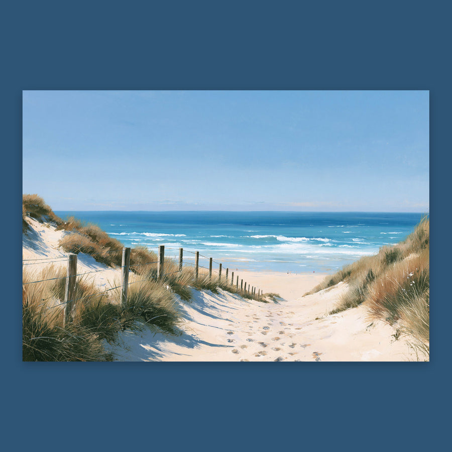 Dune Path to the Sea – Coastal Wall Art