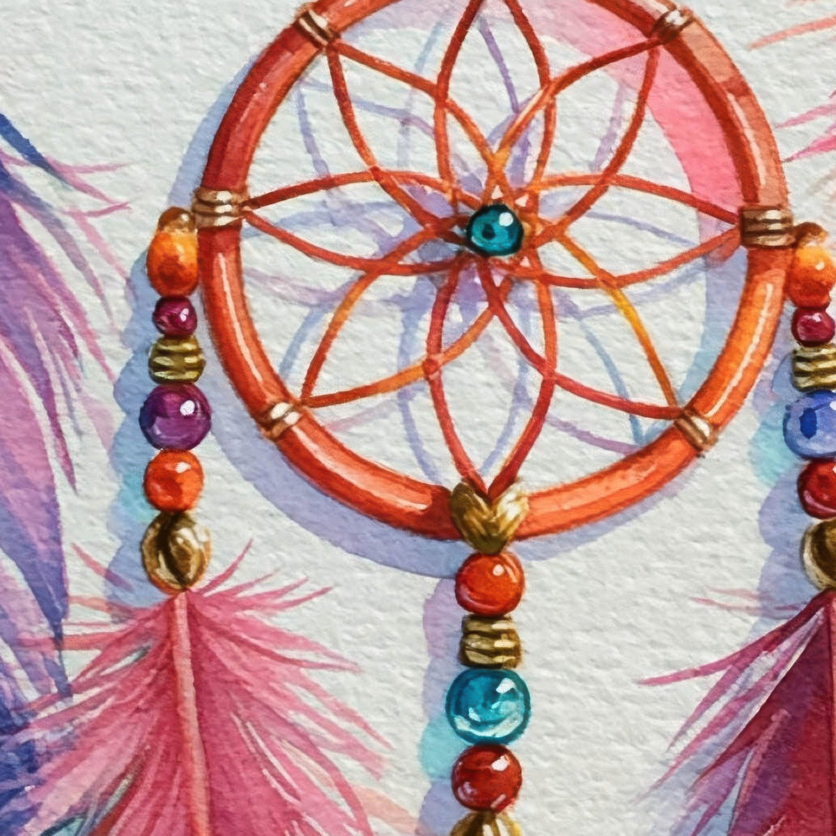 Sunset Dreamcatcher close-up detail
