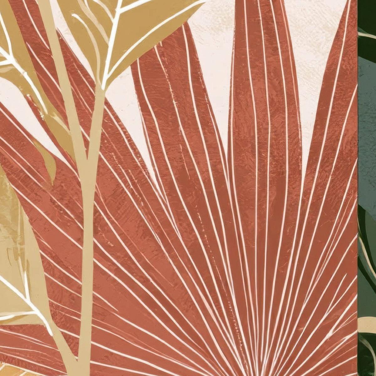 Leaf Panels at Dusk close-up detail
