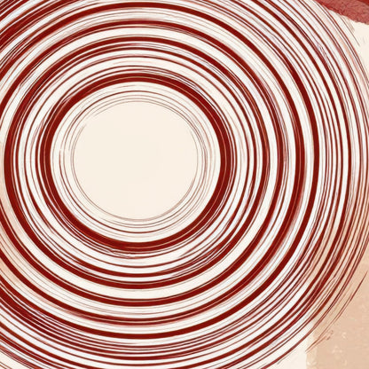 Spiraling Circles close-up detail