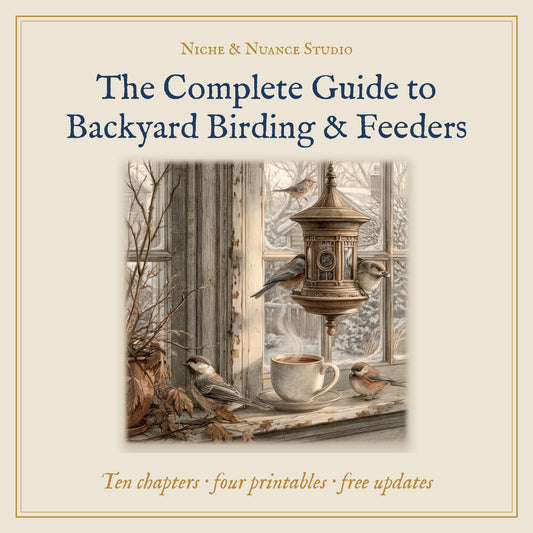 The Complete Guide to Backyard Birding & Feeders