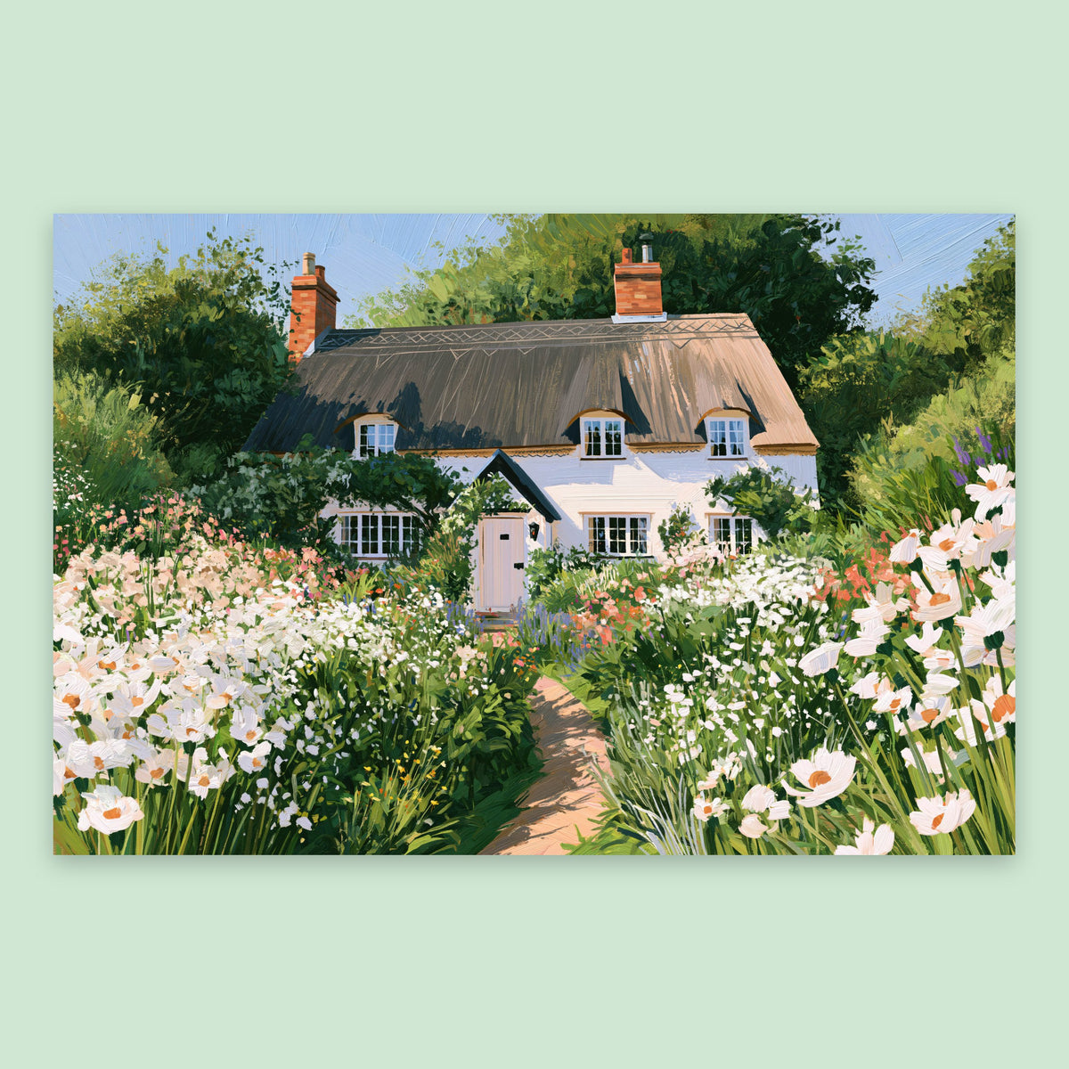 Daisy Path Cottage flat lay