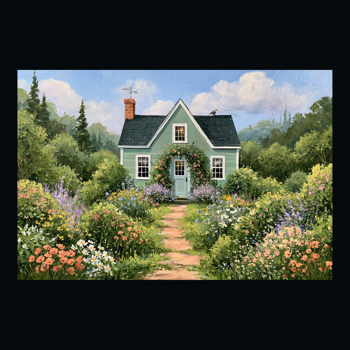 Sage Cottage Garden Path flat lay