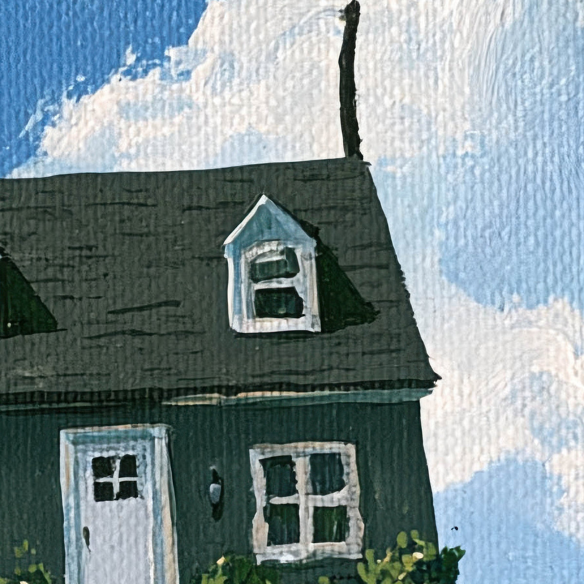 Cottage on the Hill close-up detail