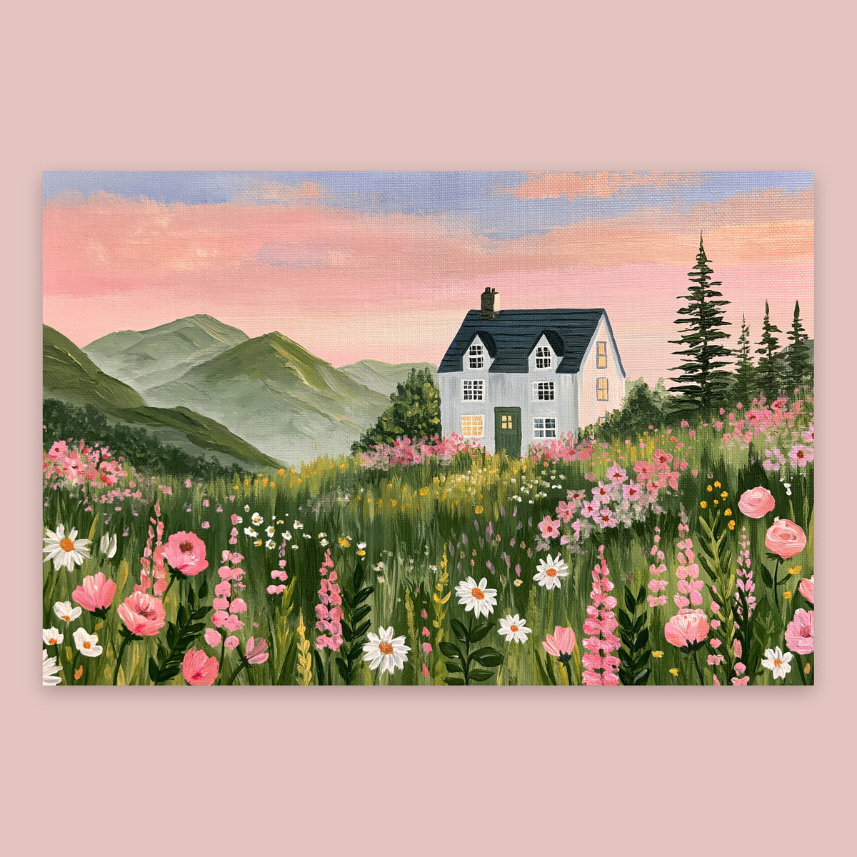 Mountain Meadow Cottage flat lay