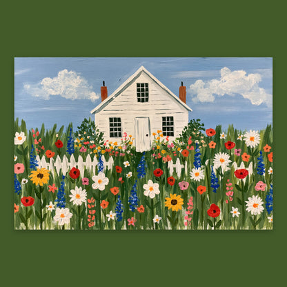 Wildflower Cottage flat lay