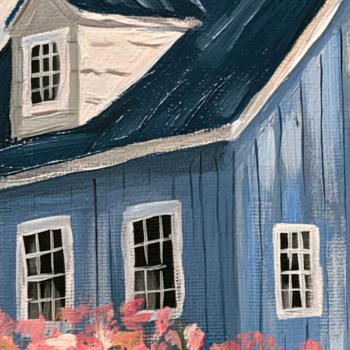 Cosmos Field Cottage close-up detail