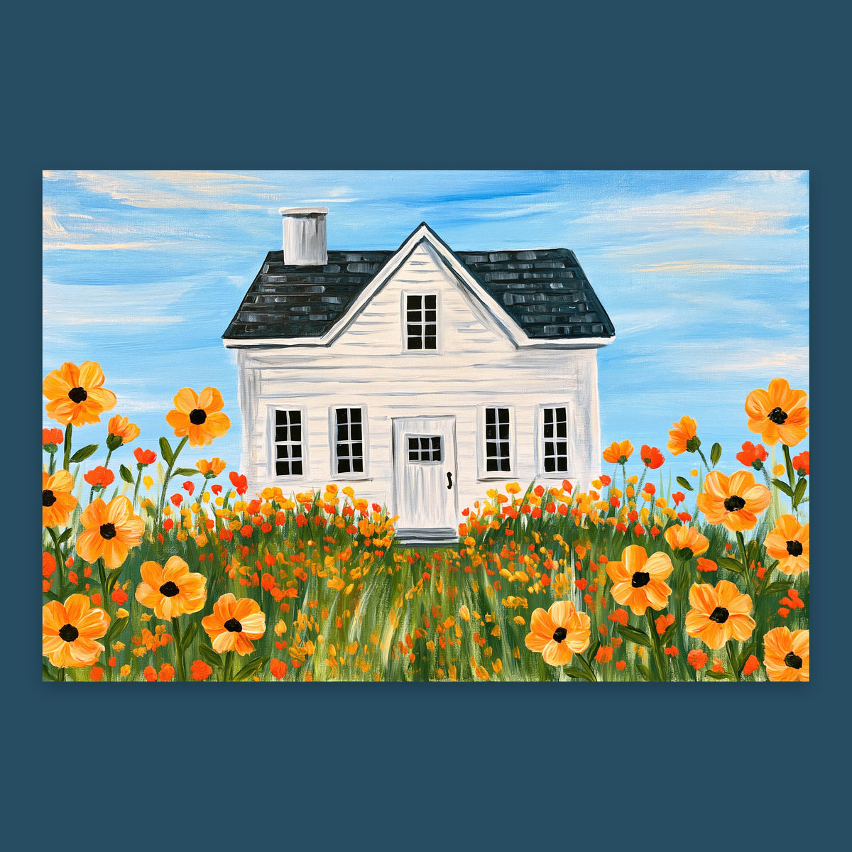Golden Meadow Farmhouse flat lay