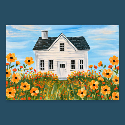 Golden Meadow Farmhouse flat lay