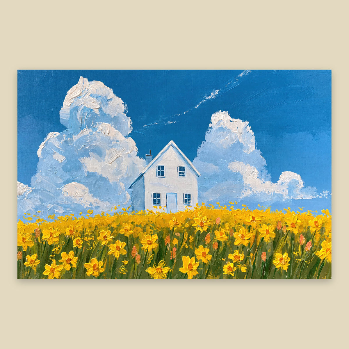 Daffodil Field Cottage flat lay
