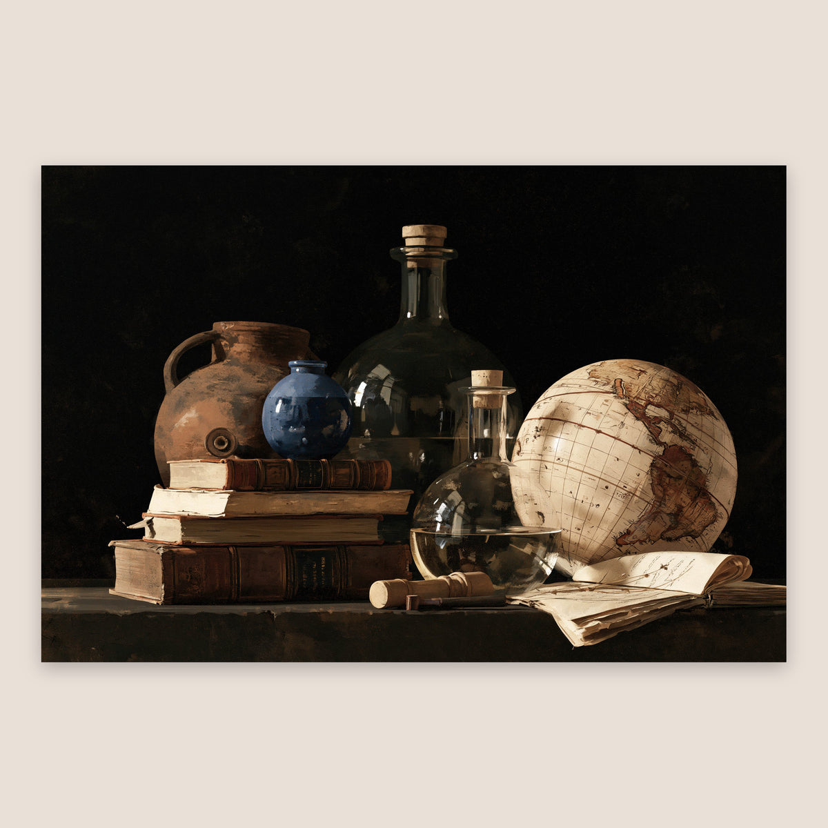 Midnight Manuscript flat lay