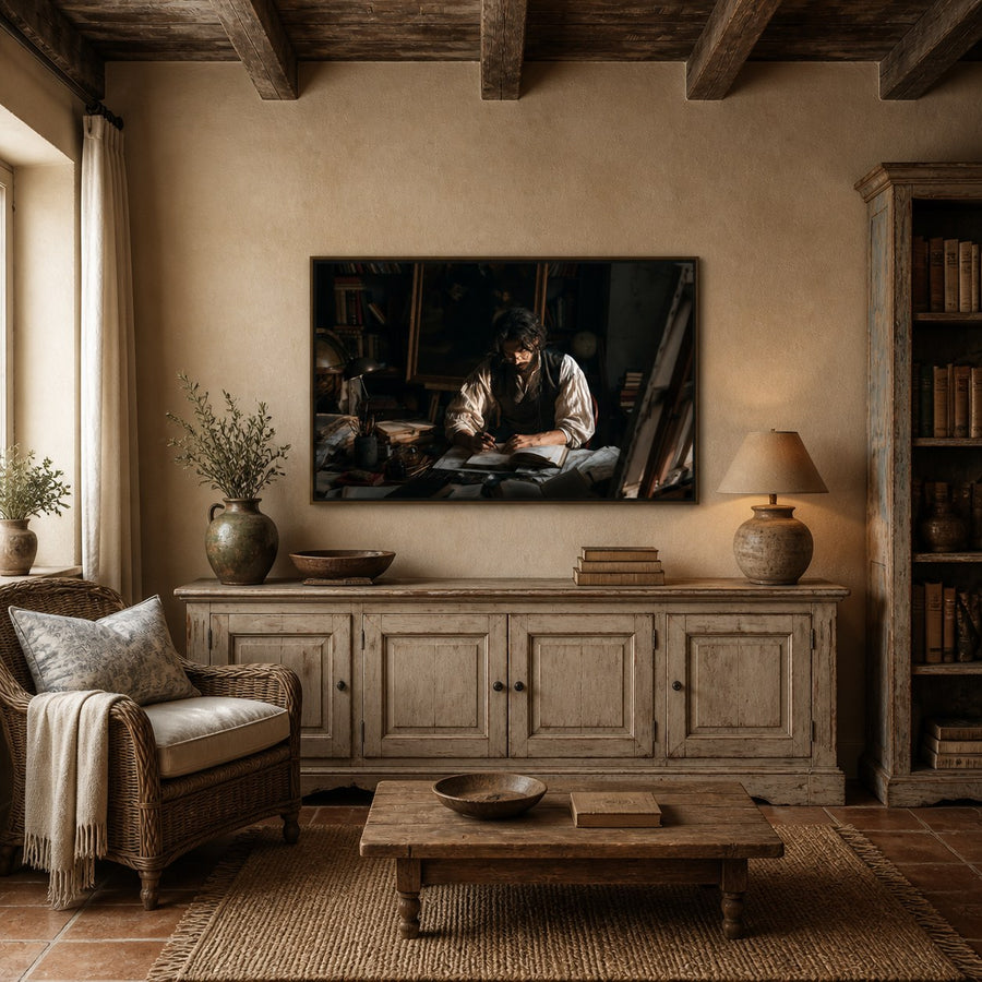 Antiquarian Hour – Dark Academia Wall Art