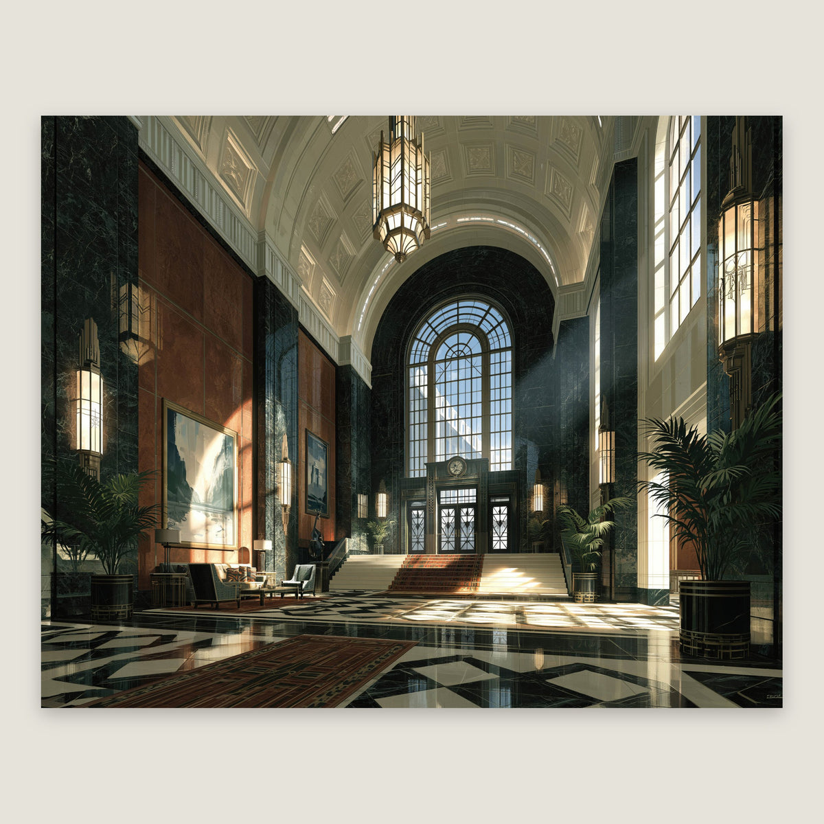 Grand Deco Atrium flat lay