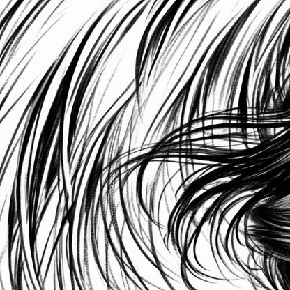 Feathered Flapper Portrait close-up detail