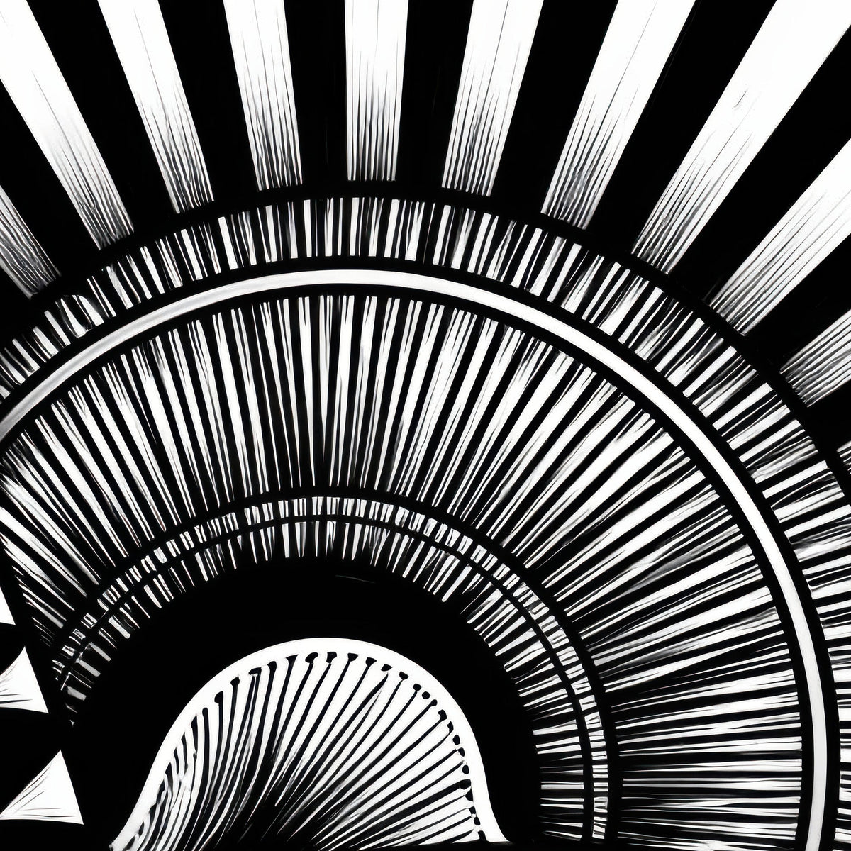 Onyx Fan close-up detail
