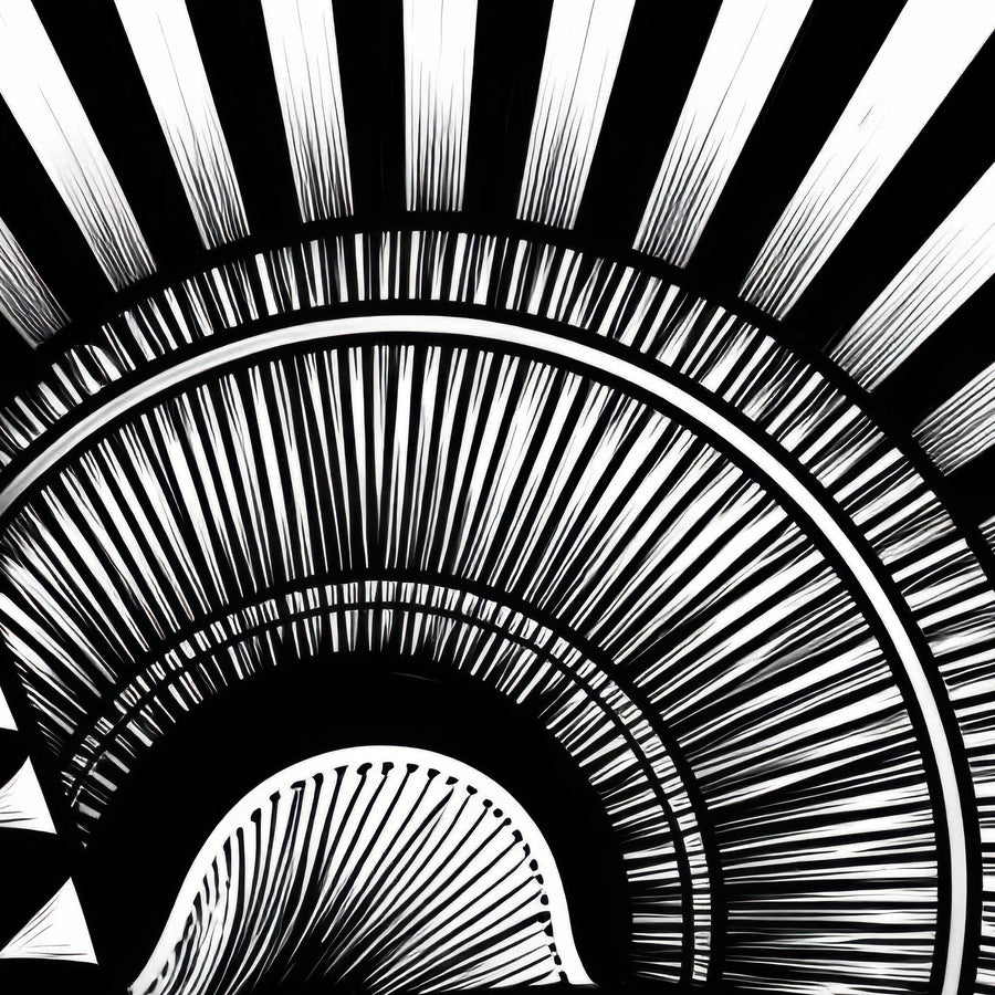 Onyx Fan – Art Deco Wall Art