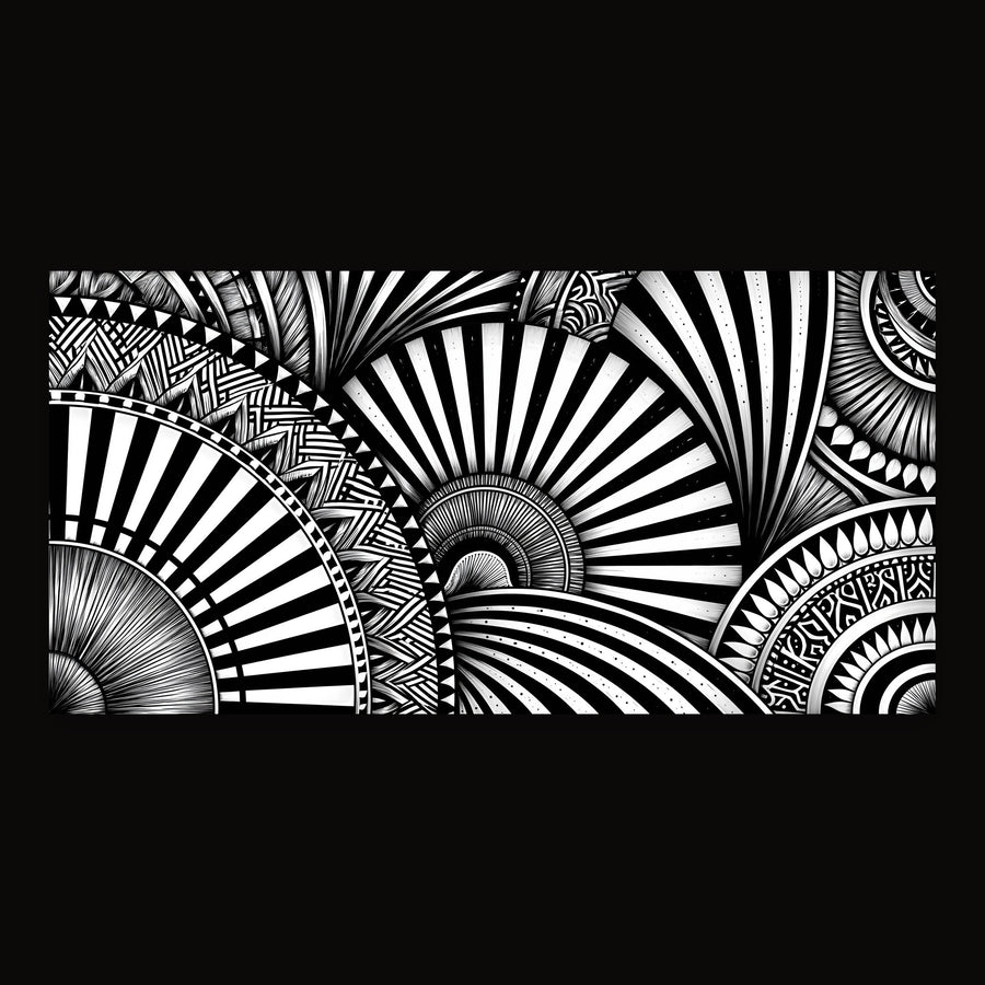 Onyx Fan – Art Deco Wall Art