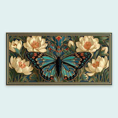 Jade Butterfly Motif flat lay