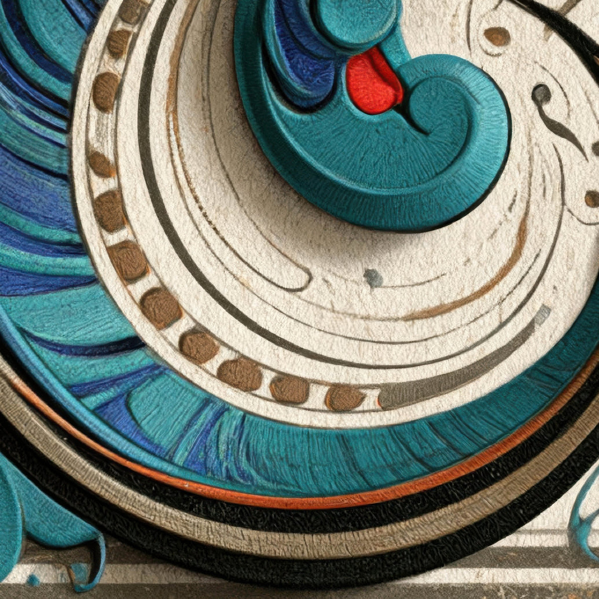 Ornate Deco Scrollwork – Art Deco Wall Art