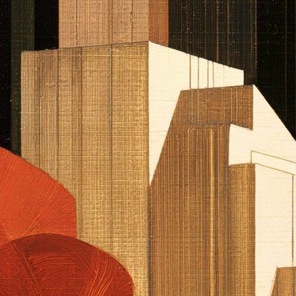 Autumn City Deco close-up detail
