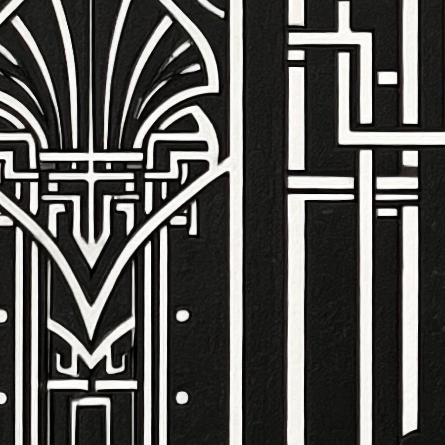 Deco Foliage Panel – Art Deco Wall Art