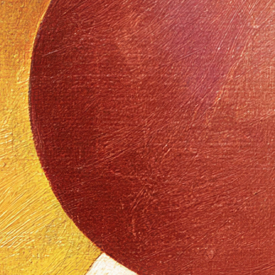 Cubist Sunrise Landscape – Art Deco Wall Art