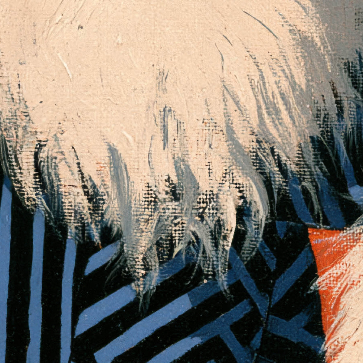 Smoking Flapper Portrait close-up detail