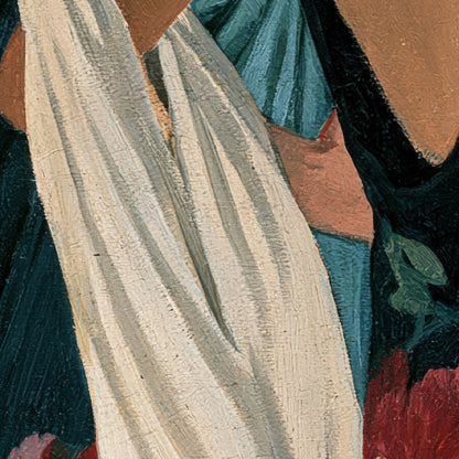 Flappers in the Garden close-up detail