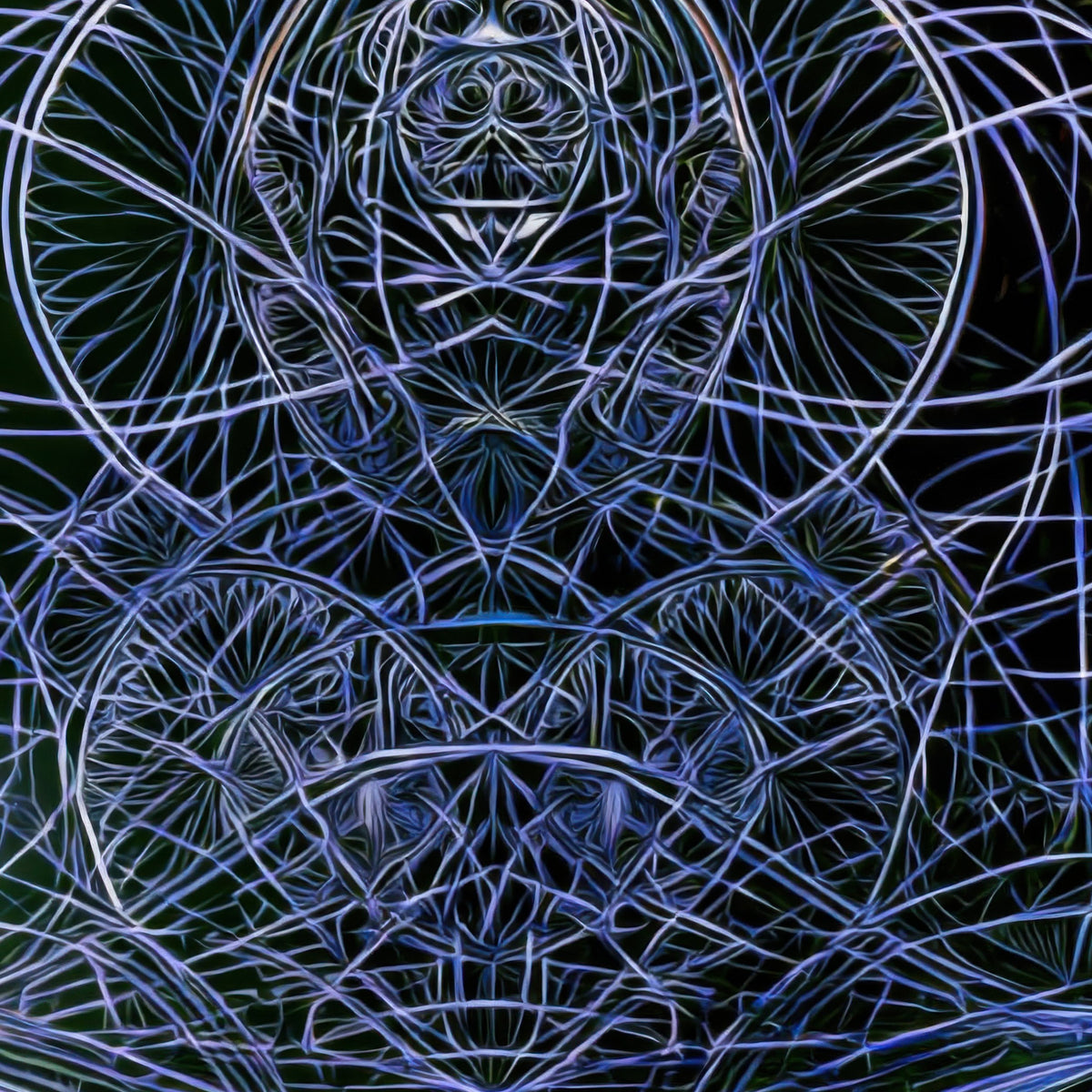 Cosmic Storm Mandala close-up detail