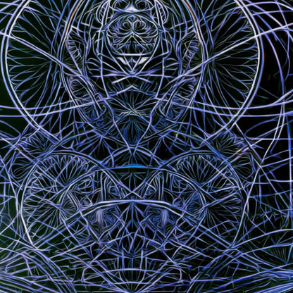 Cosmic Storm Mandala close-up detail