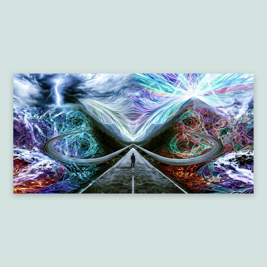 Path of Fire and Storm – Psychedelic Wall Art