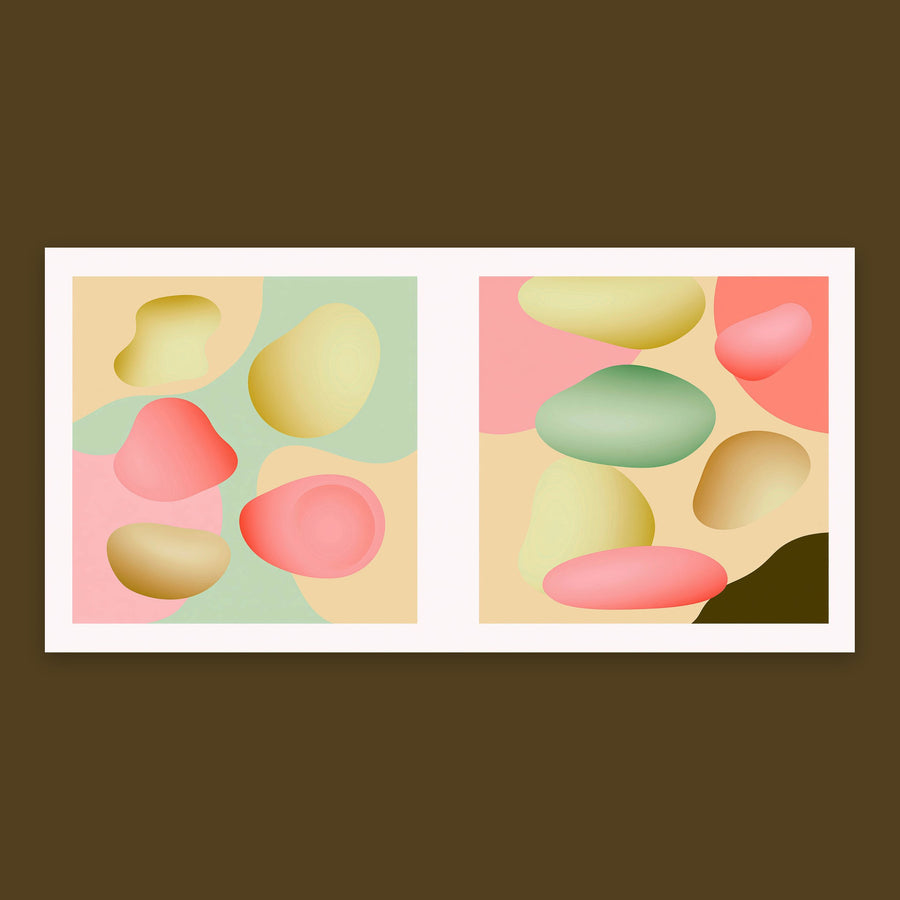 Soft Pastel Blooms – Dopamine Wall Art