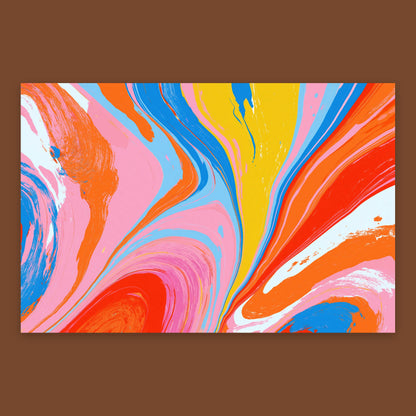 Electric Bloom flat lay