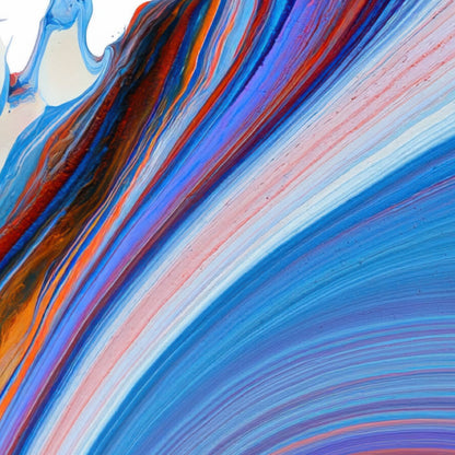 Sapphire Wave Swirl close-up detail