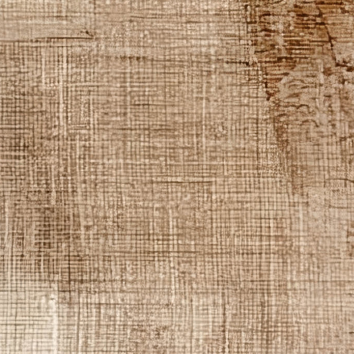 Copper Block and White Stroke Abstract – Earthy Abstract Wall Art
