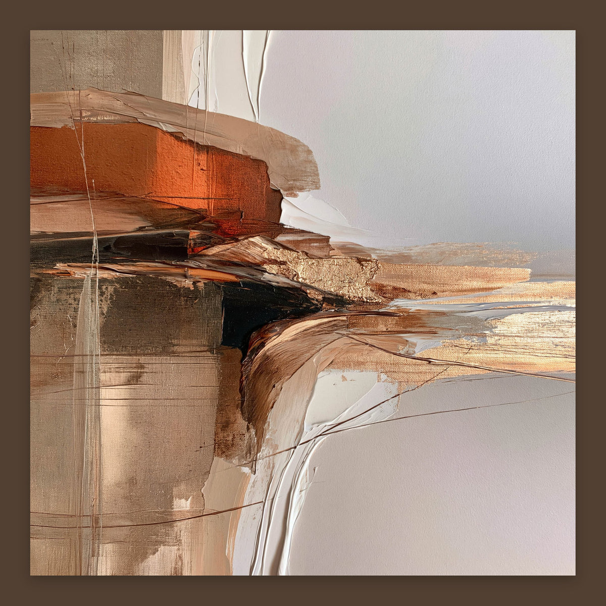 Ochre Tide flat lay