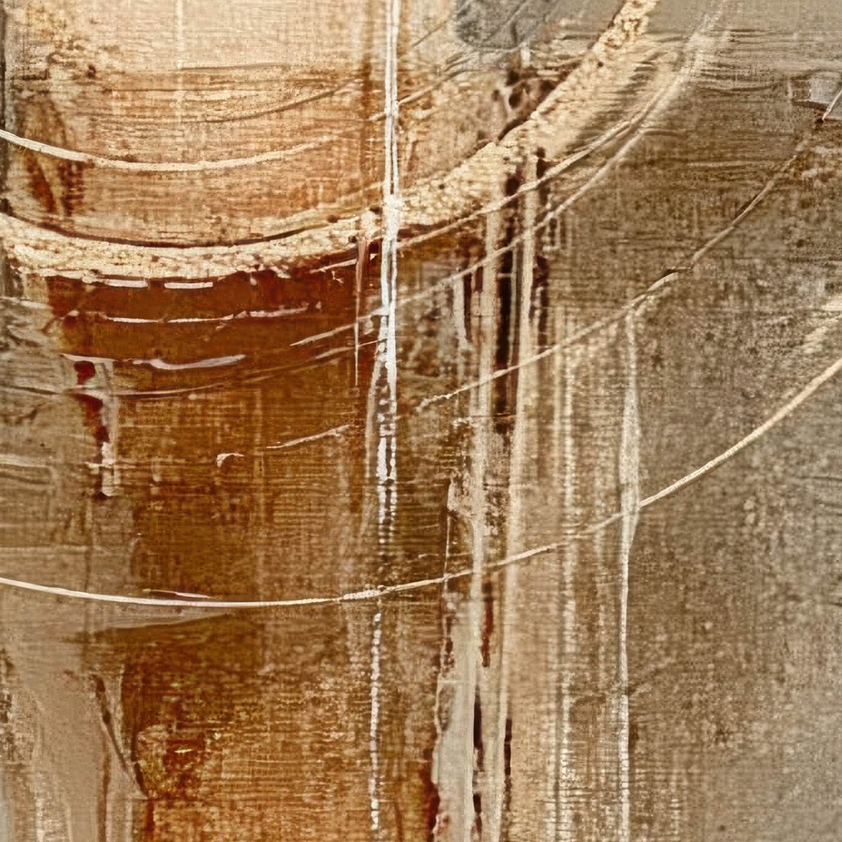 Russet and Gray Blocks close-up detail
