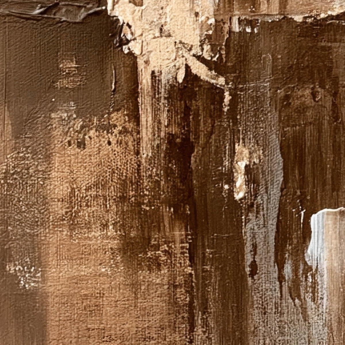 Sienna Wash – Earthy Abstract Wall Art
