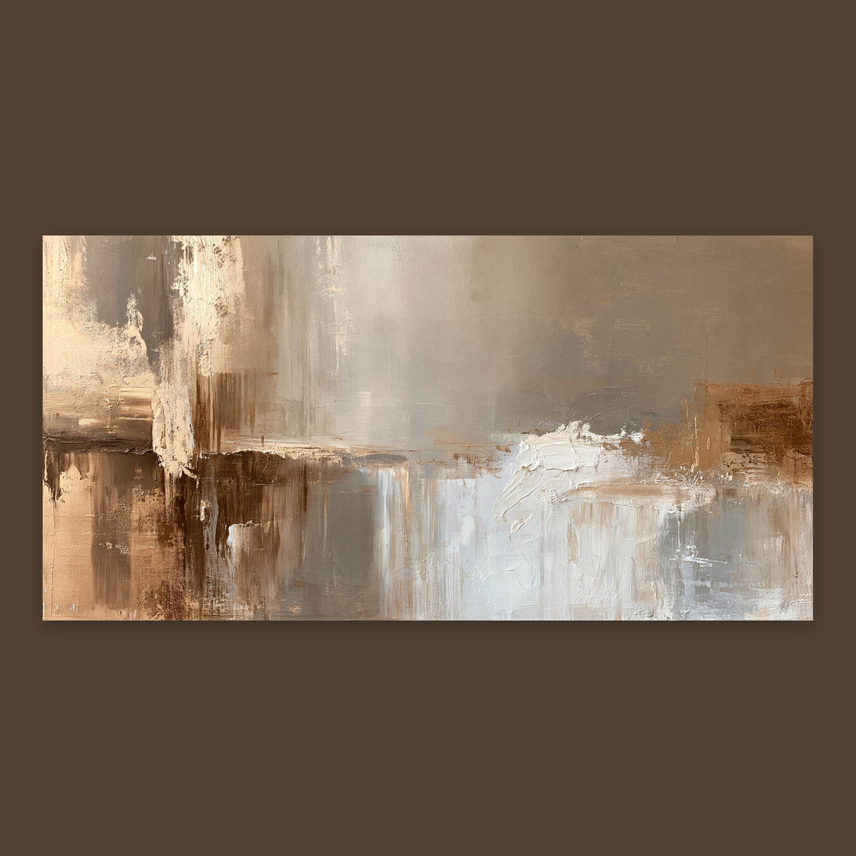 Sienna Wash – Earthy Abstract Wall Art