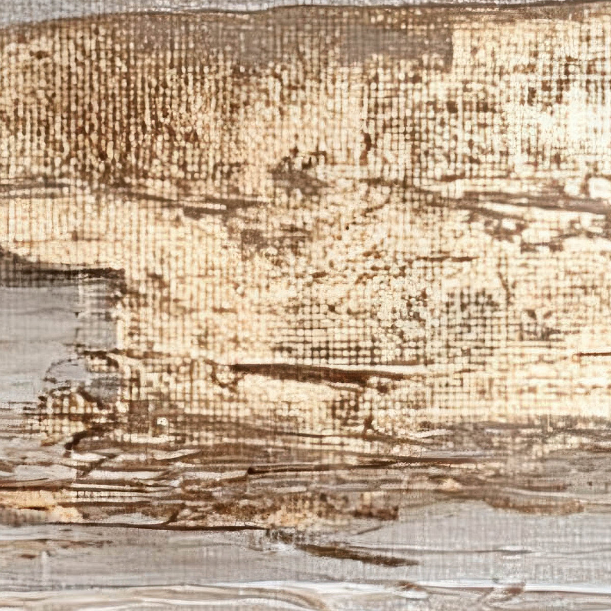 Copper Column and White Fold Abstract close-up detail