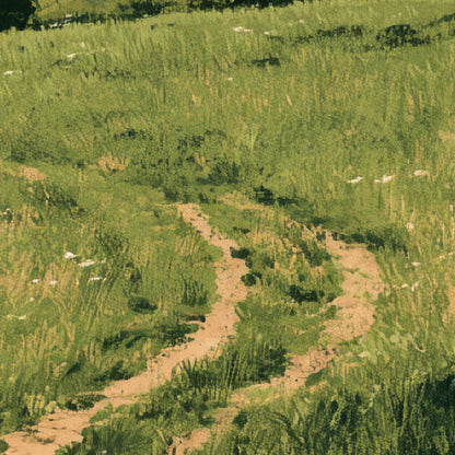 Summer Hilltop Farmhouse close-up detail